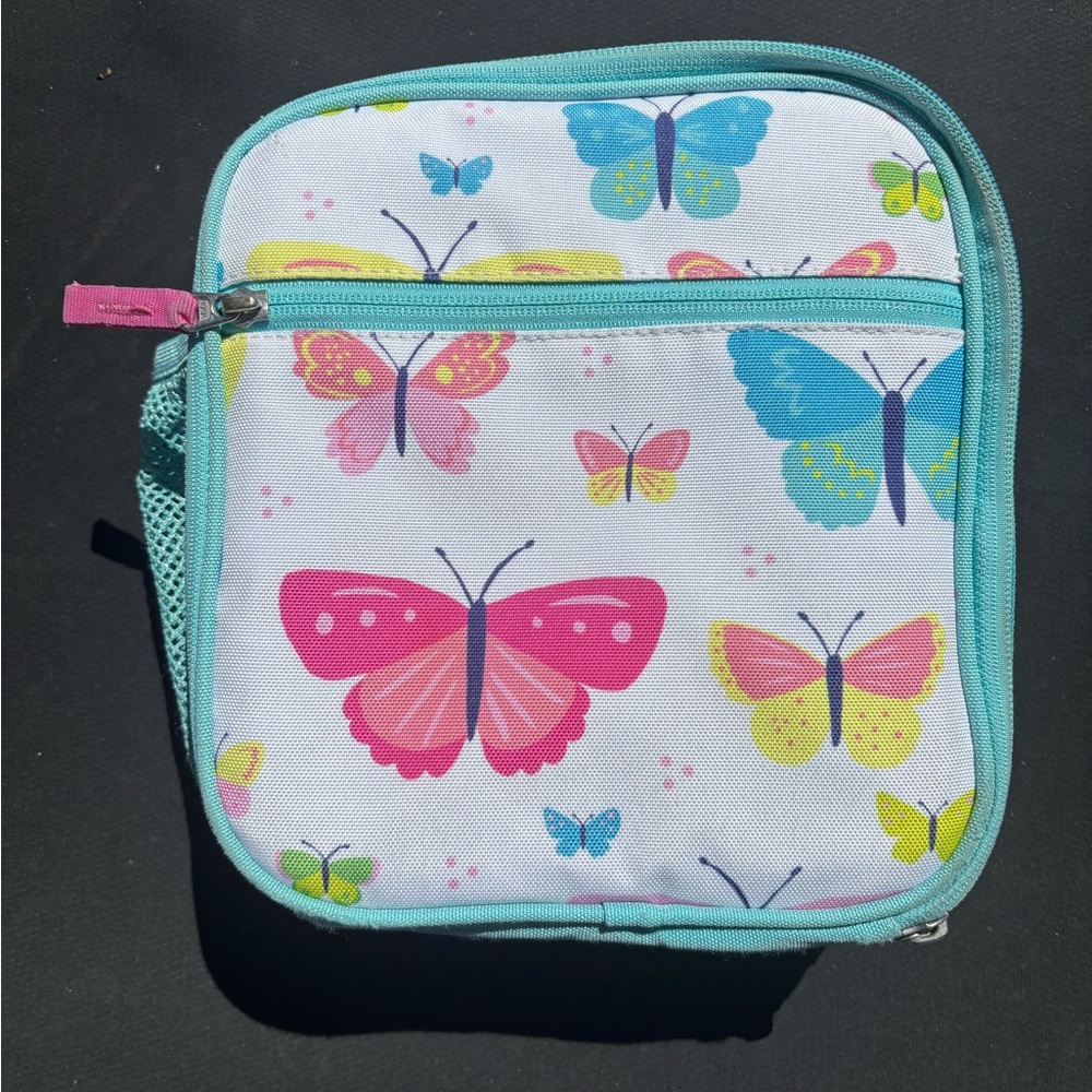 Pottery Barn Kids Mackenzie  Lunch Bag-butterfly Mariposa